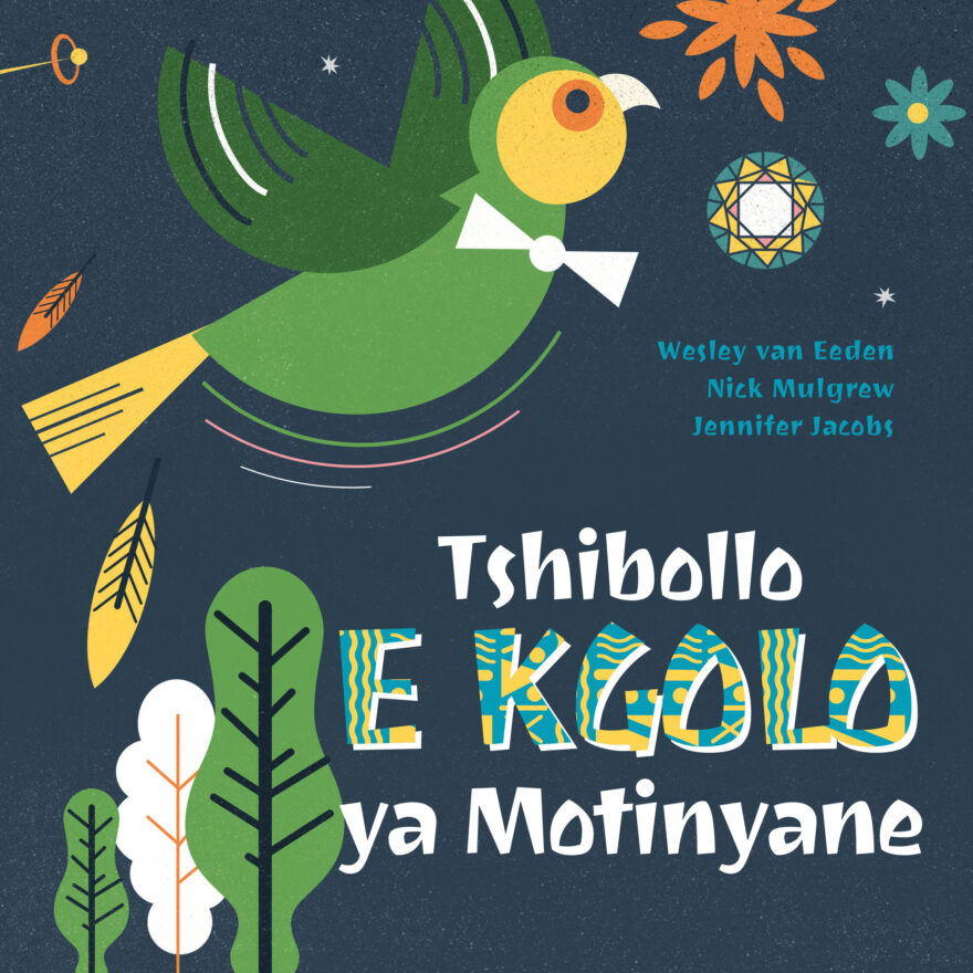 Cover of Tshibollo E Kgolo ya Motinyane, a Sesotho picture book