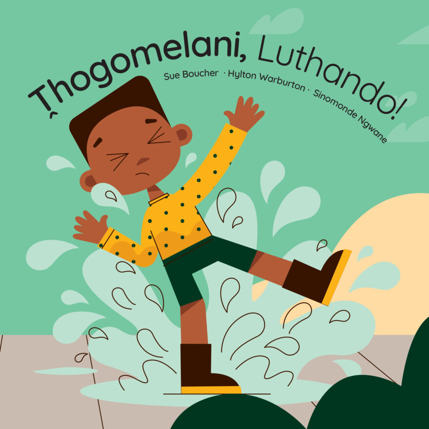Cover of Ṱhogomelani, Luthando!, a Venda picture book