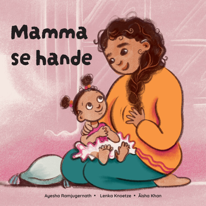 Cover of Mamma se hande, a Afrikaans picture book
